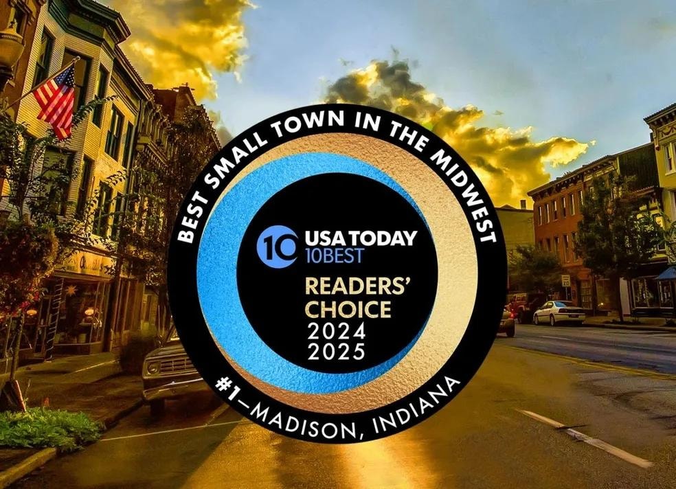 USA Today Best Small Town in the Midwest — Madison, Indiana